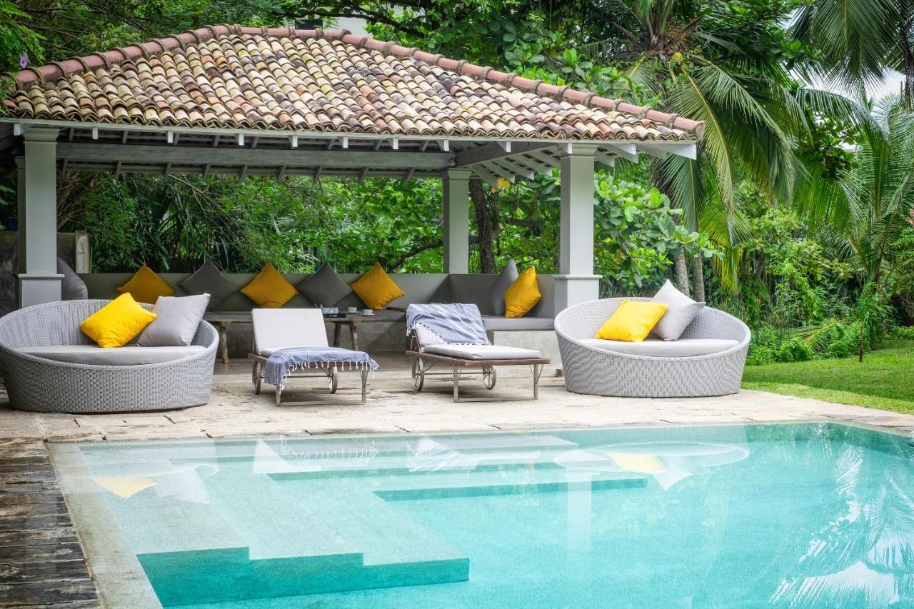 Siri Wedamadura Villa Weligama Buitenkant foto